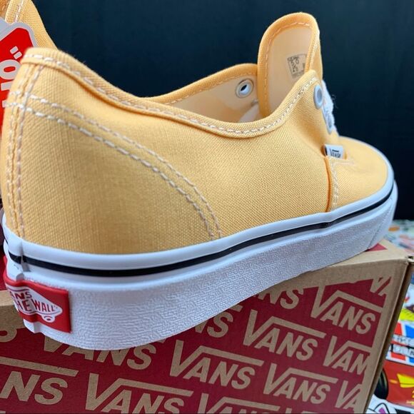 Vans Authentic Light Orange Womens Various Size - Picture 5 of 11